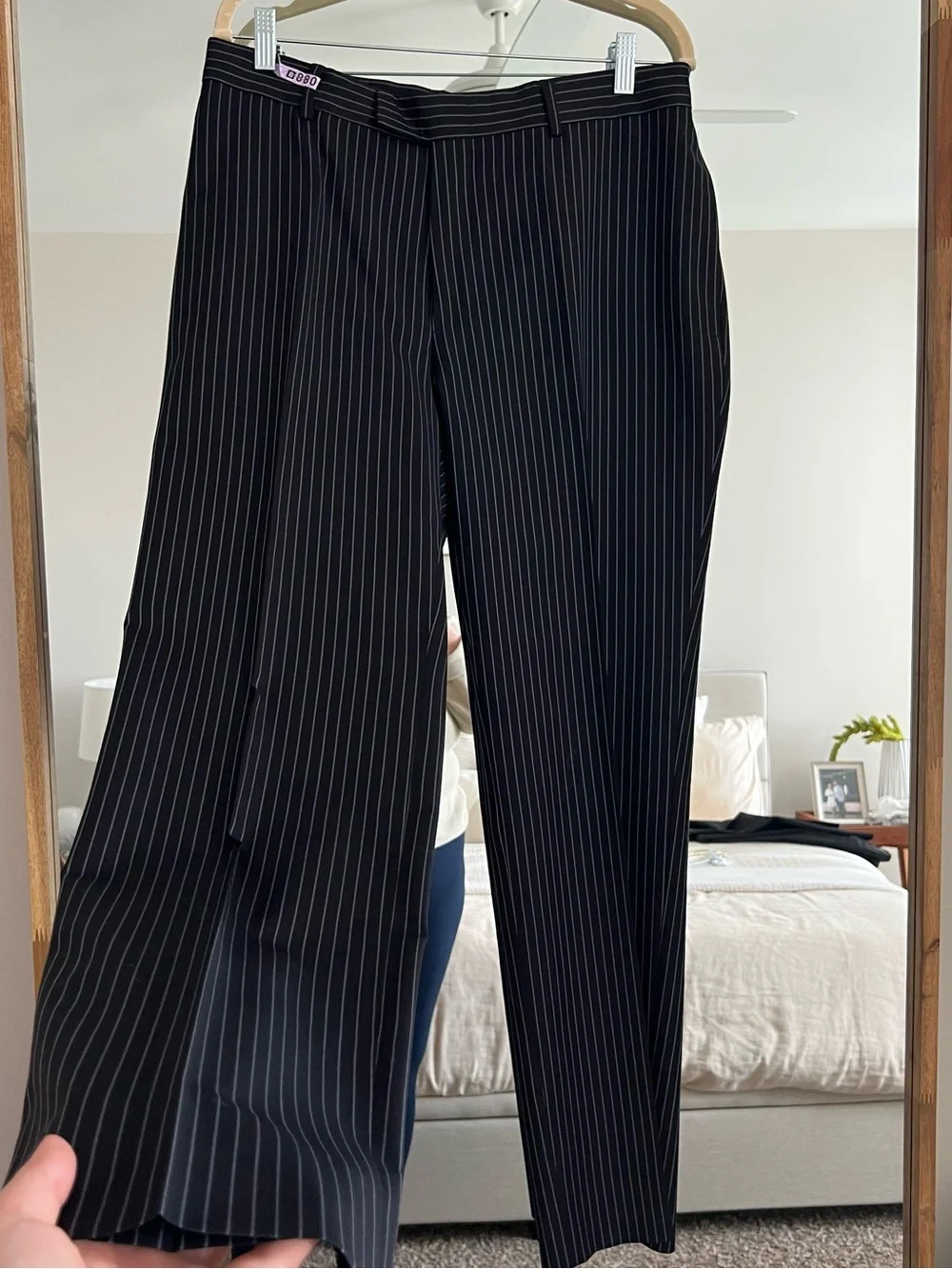 Gucci Black Pinstripe Two-Piece Suit
